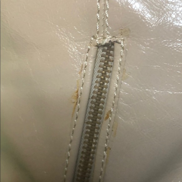 MOJO MOXY OFF WHITE LEATHER BOOTS, SZ 8.5 - Picture 6 of 7